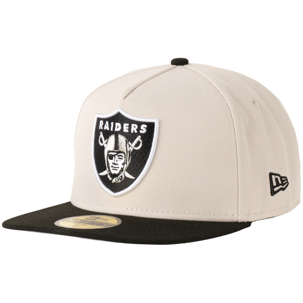 NFL Las Vegas Raiders New Era Stone A-Frame 59FIFTY Fitted