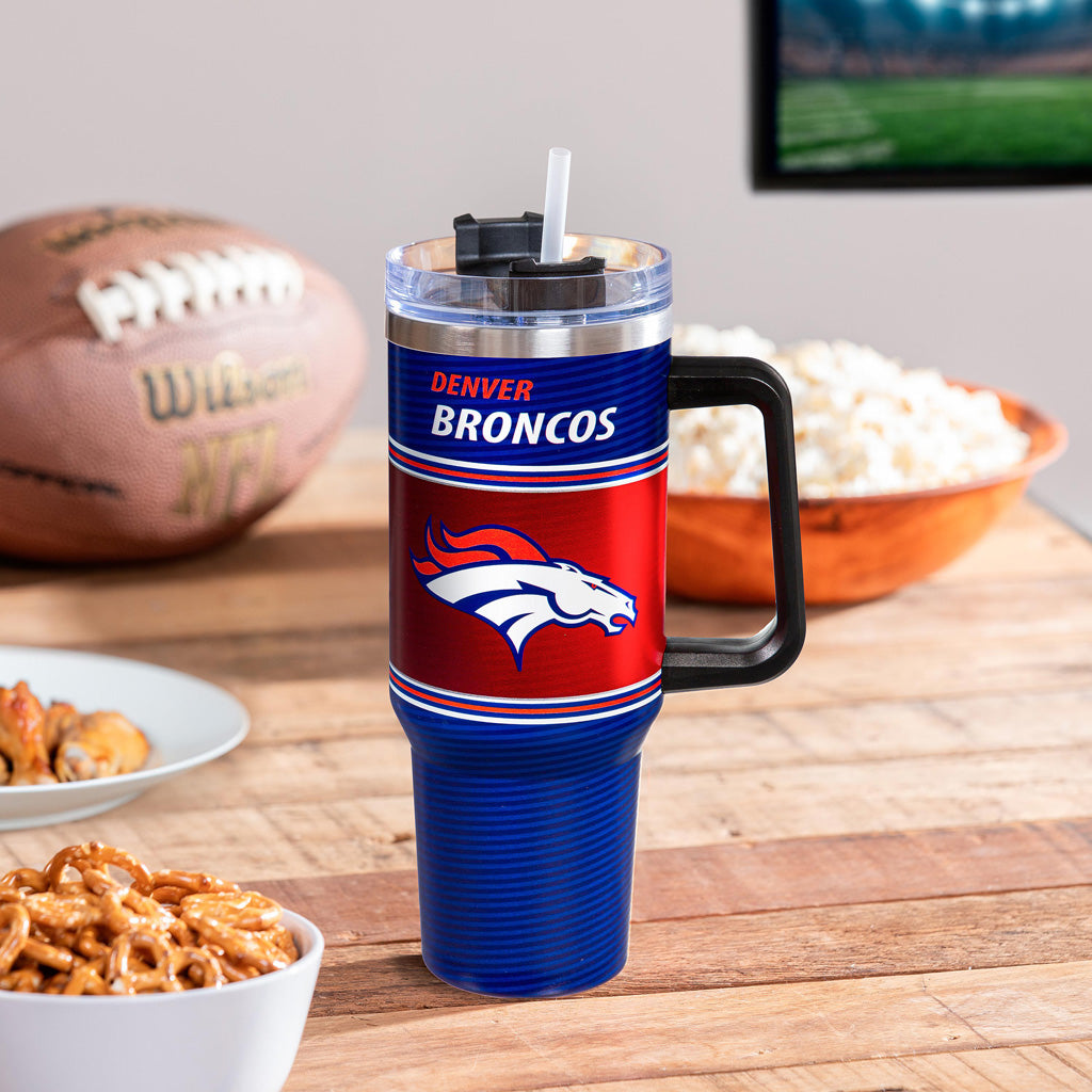 NFL Denver Broncos Evergreen 40oz Canyon Tumbler