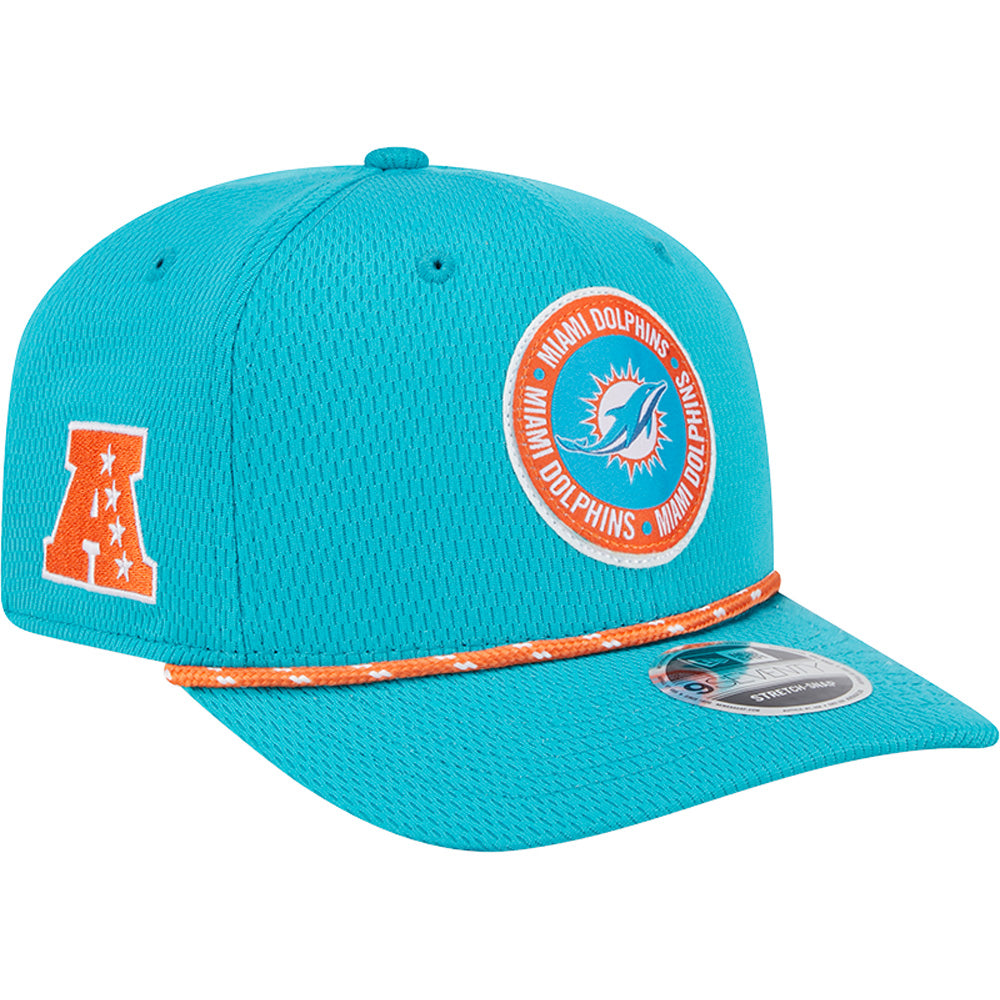 NFL Miami Dolphins New Era 2024/25 Sideline 9SEVENTY Stretch Snapback