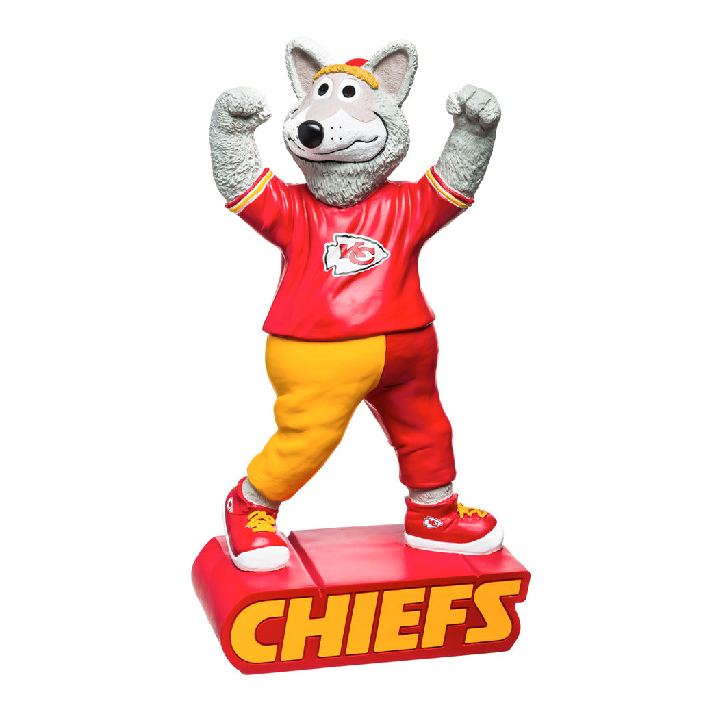 NFL Kansas City Chiefs Evergreen 16&quot; Mascot Statue