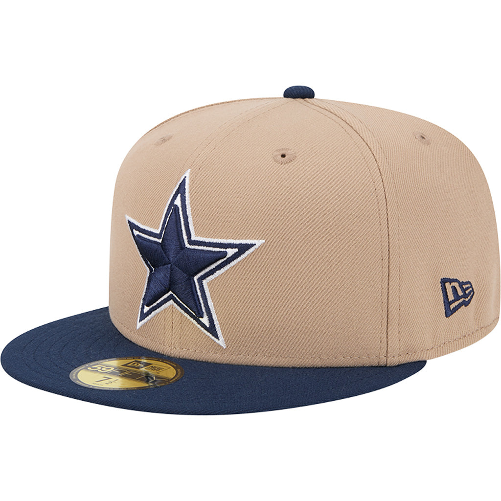 NFL Dallas Cowboys New Era Camel 59FIFTY Fitted