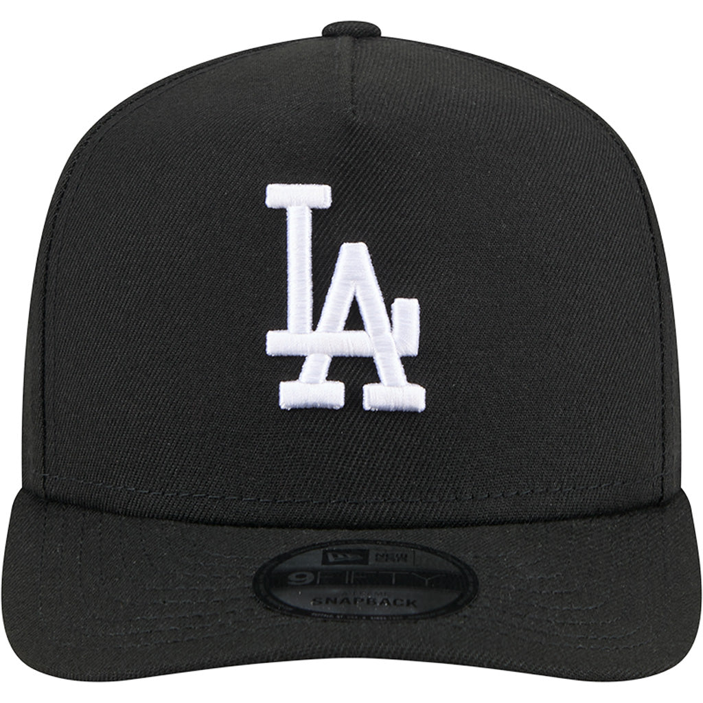 MLB Los Angeles Dodgers New Era Black &amp; White 9FIFTY A-Frame Hat