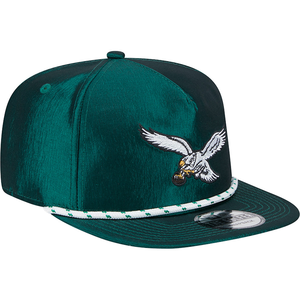 NFL Philadelphia Eagles New Era Team Rope Golfer 9FIFTY Hat