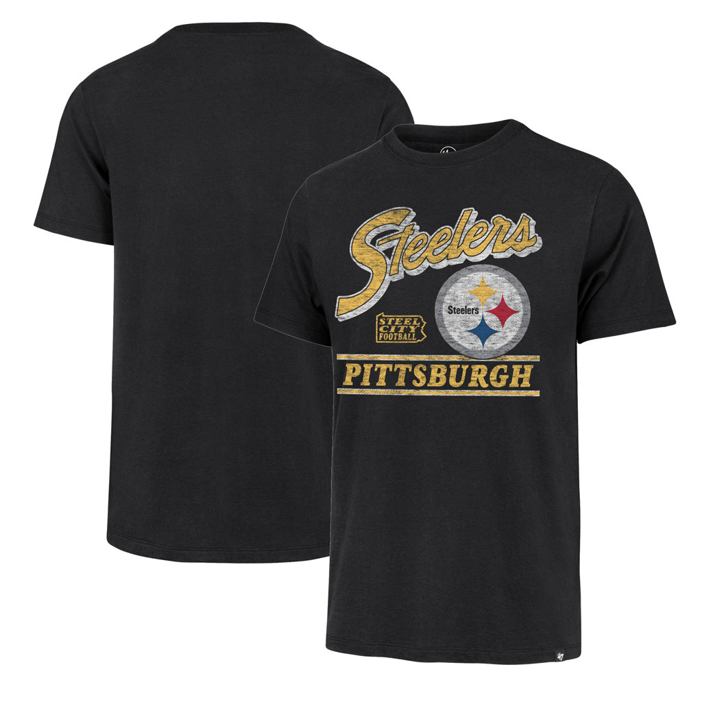 NFL Pittsburgh Steelers &#39;47 Fly By Franklin Tee