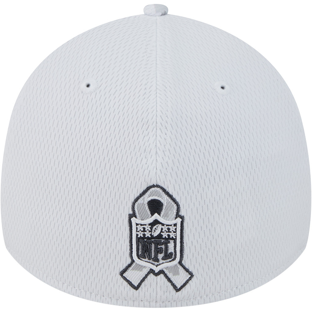 NFL New York Giants New Era 2024 Salute to Service 39THIRTY Flex Fit Hat - White