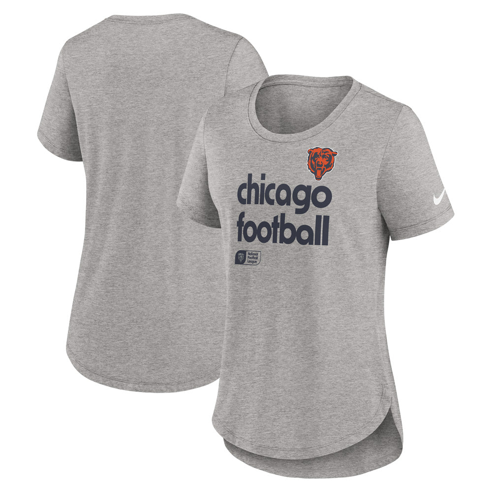 NFL Chicago Bears Women&#39;s Nike Triblend Fashion Tee