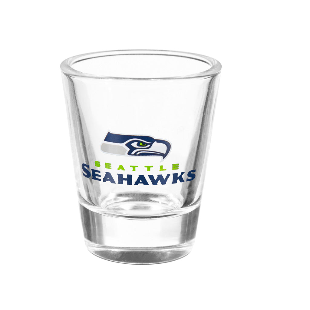 NFL Seattle Seahawks Evergreen 4-Piece Shot Glass Set