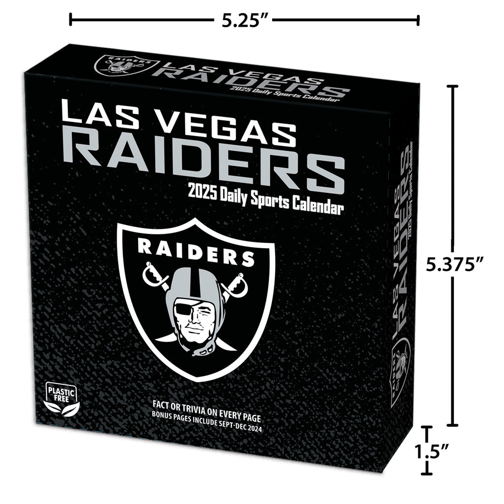 NFL Las Vegas Raiders 2024-2025 Boxed Calendar