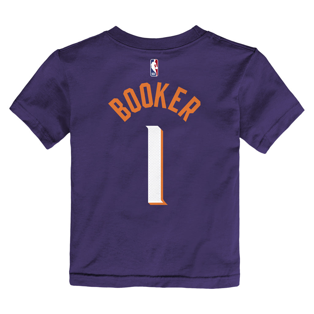 NBA Phoenix Suns Devin Booker Toddler Nike Icon Name &amp; Number Tee