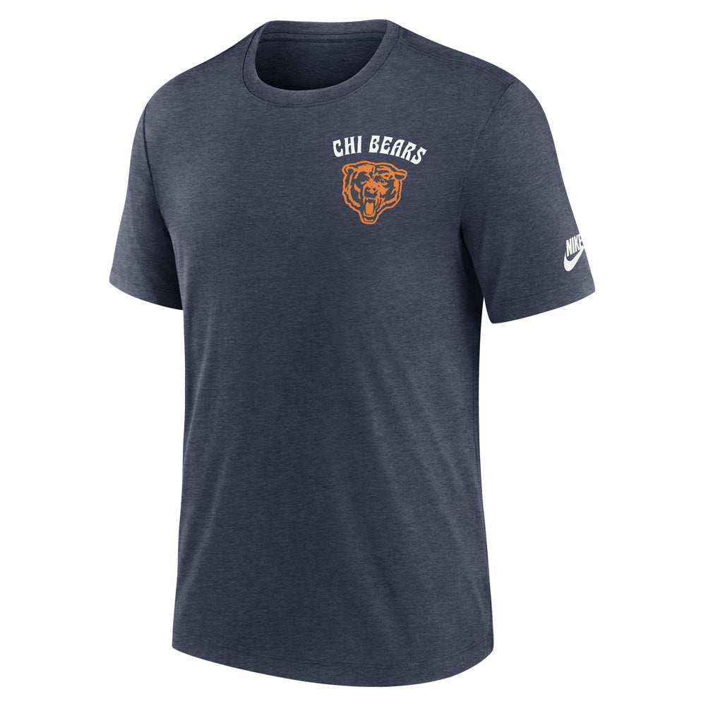 NFL Chicago Bears Nike 2-Hit Triblend Tee