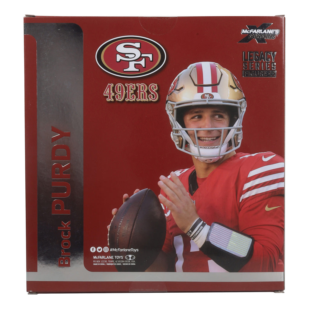 NFL San Francisco 49ers Brock Purdy McFarlane 7&quot; Collectible Figure