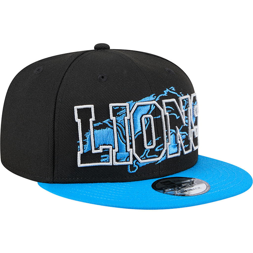 NFL Detroit Lions New Era Splatter 9FIFTY Snapback Hat