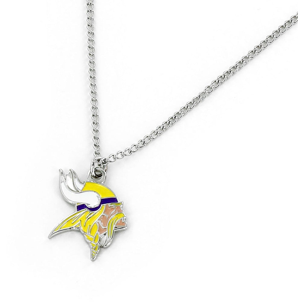 NFL Minnesota Vikings Aminco Logo Pendant Necklace