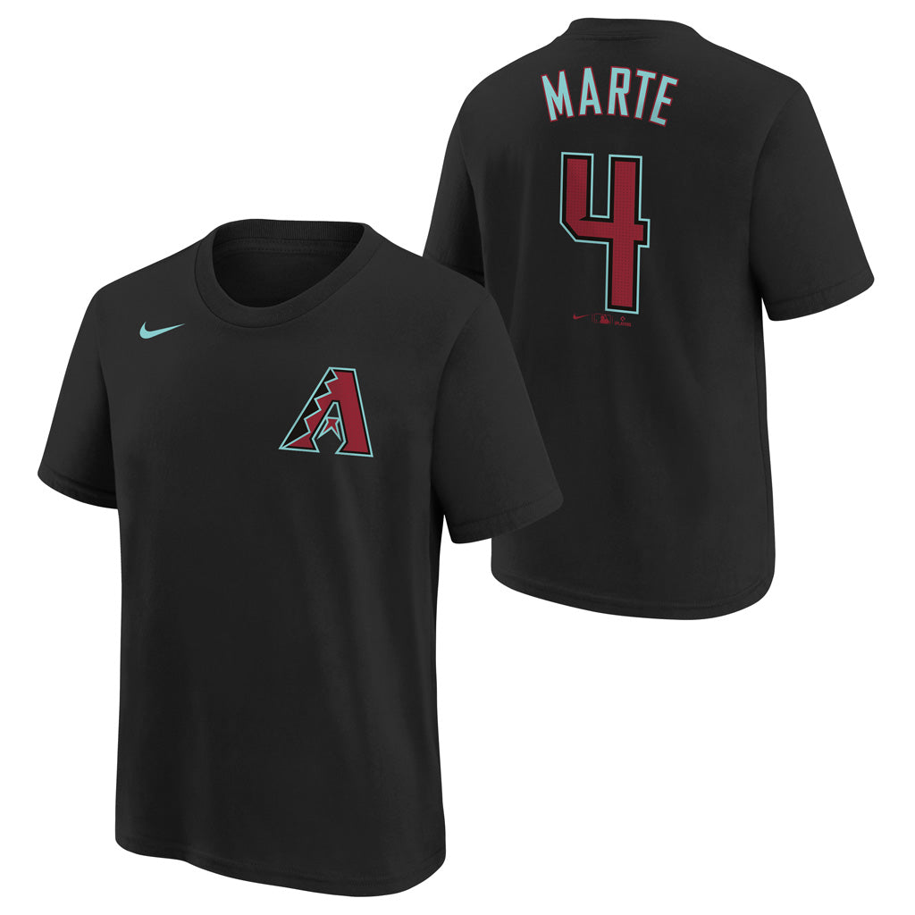 MLB Arizona Diamondbacks Ketel Marte Youth Nike Name &amp; Number T-Shirt