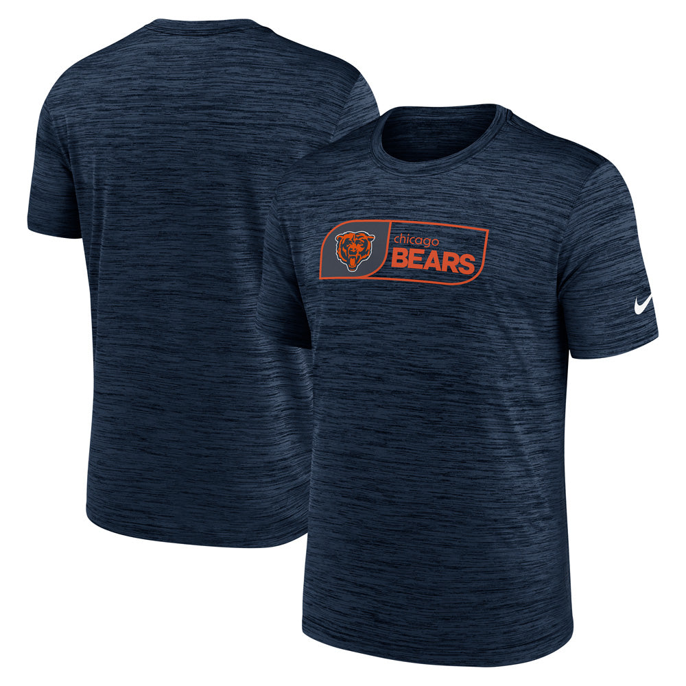 NFL Chicago Bears Nike Jock Tag Velocity T-Shirt - Navy