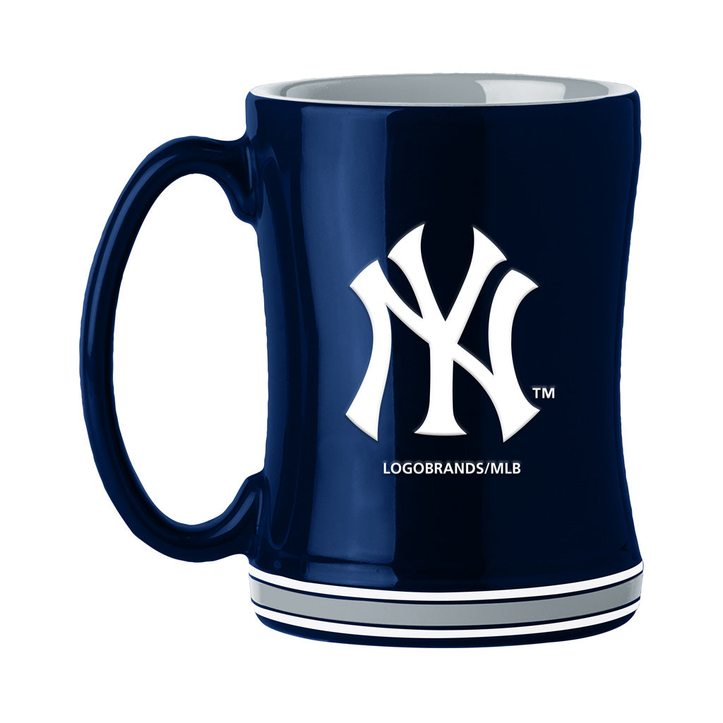 MLB New York Yankees Logo Brands Relief Mug