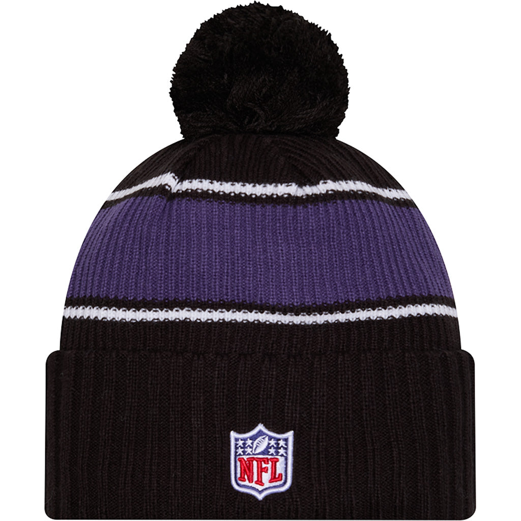 NFL Baltimore Ravens New Era 2024 Sideline Sport Knit Hat