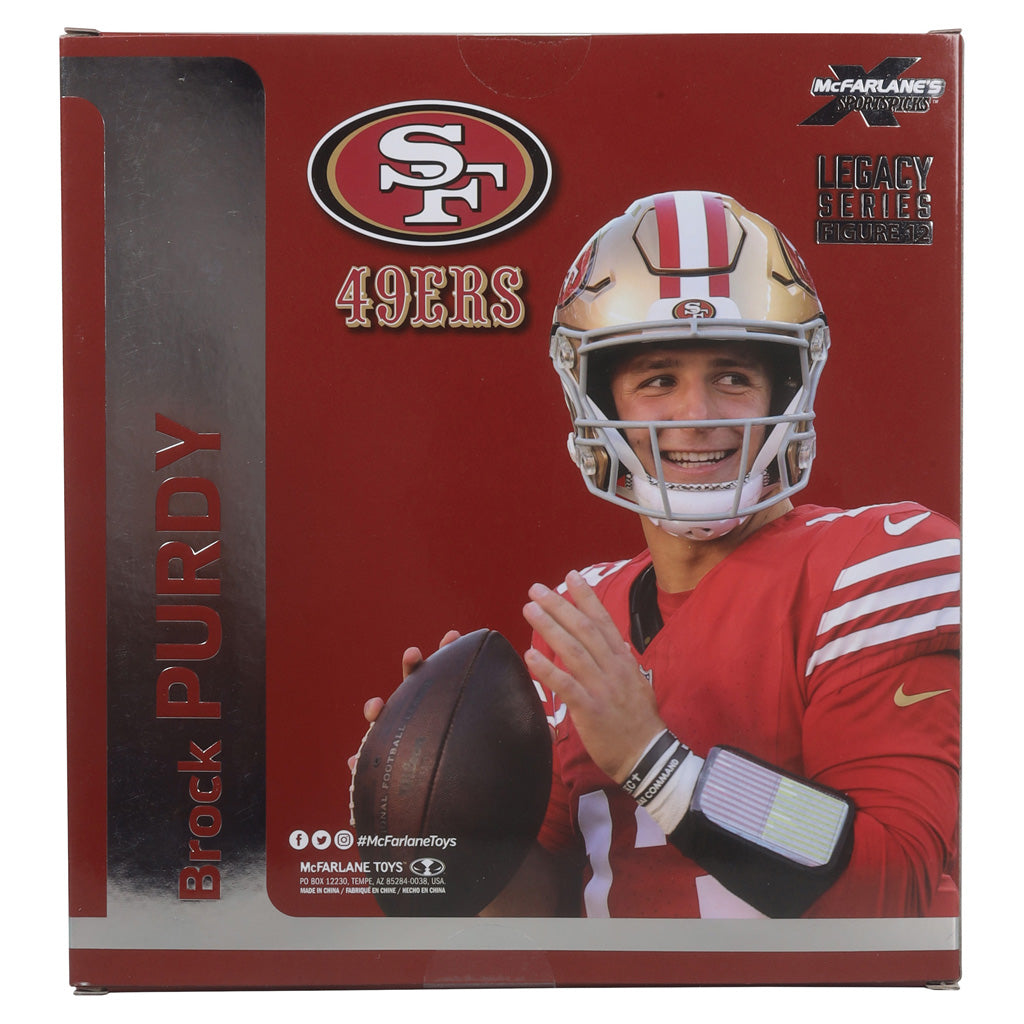 NFL San Francisco 49ers Brock Purdy McFarlane 7&quot; Platinum Collectible Figure