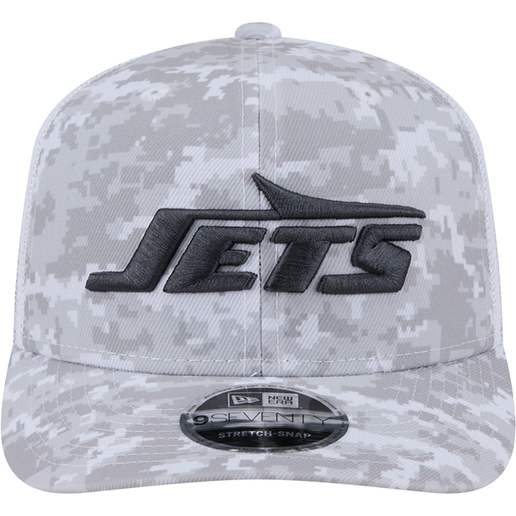 NFL New York Jets New Era 2024 Salute to Service 9SEVENTY Stretch-Snapback Hat