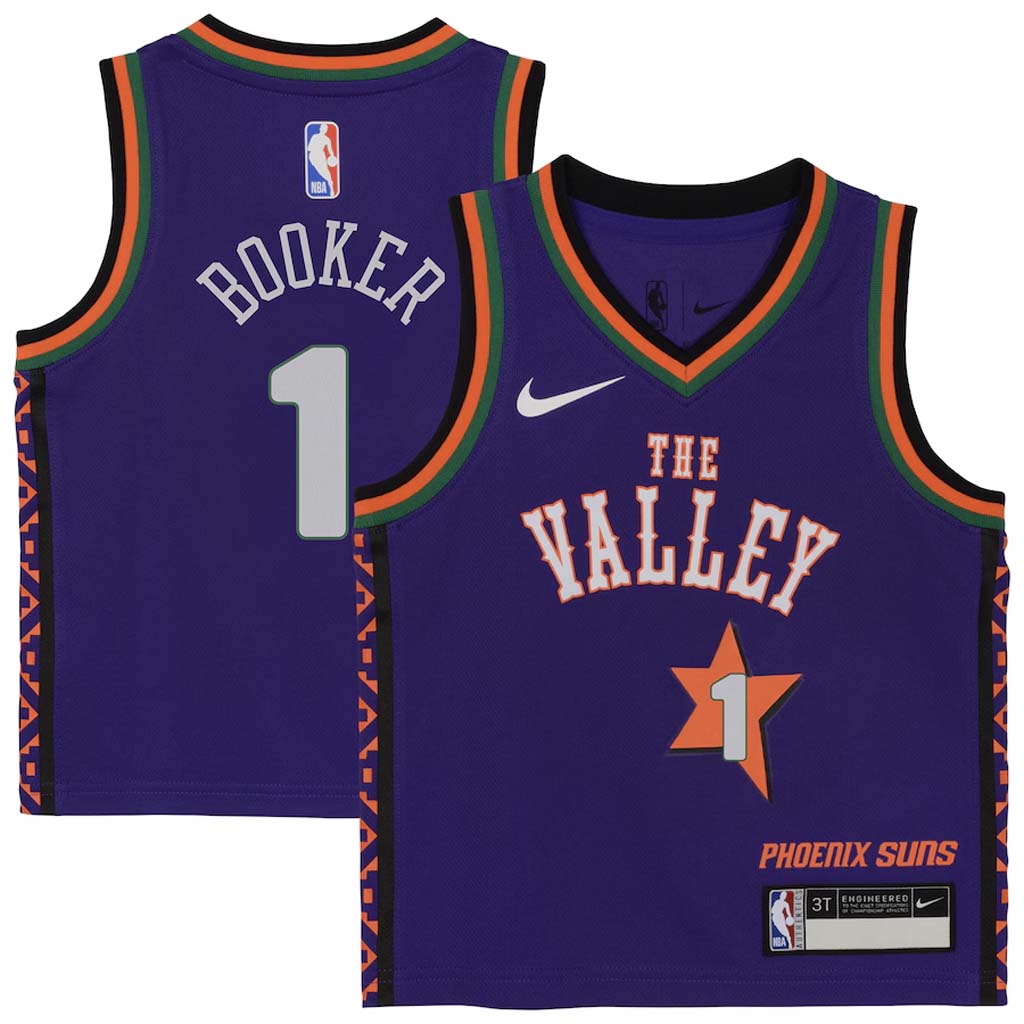 NBA Phoenix Suns Devin Booker Infant Nike 2024/25 City Edition Swingman Jersey