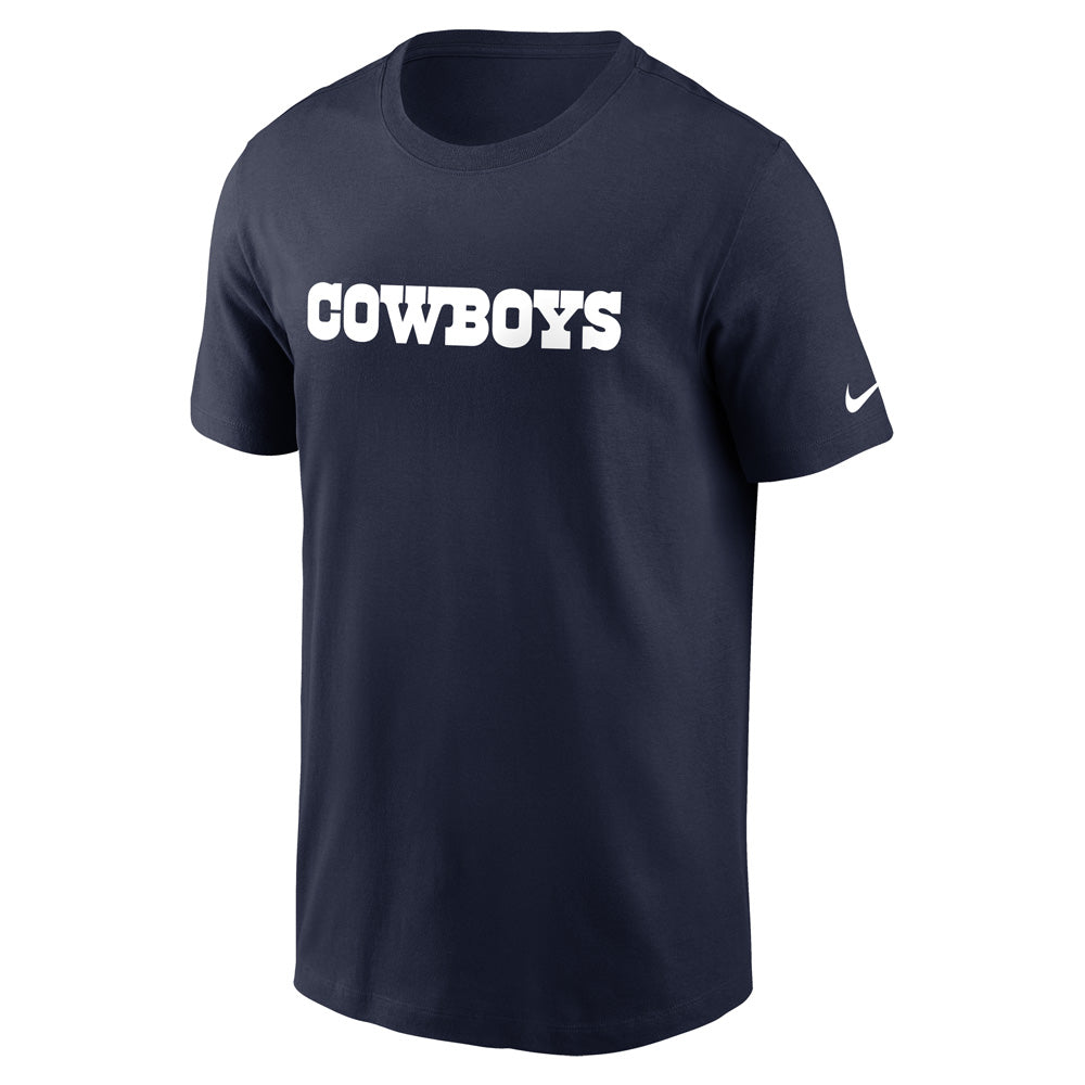 NFL Dallas Cowboys Nike Wordmark Essential Tee