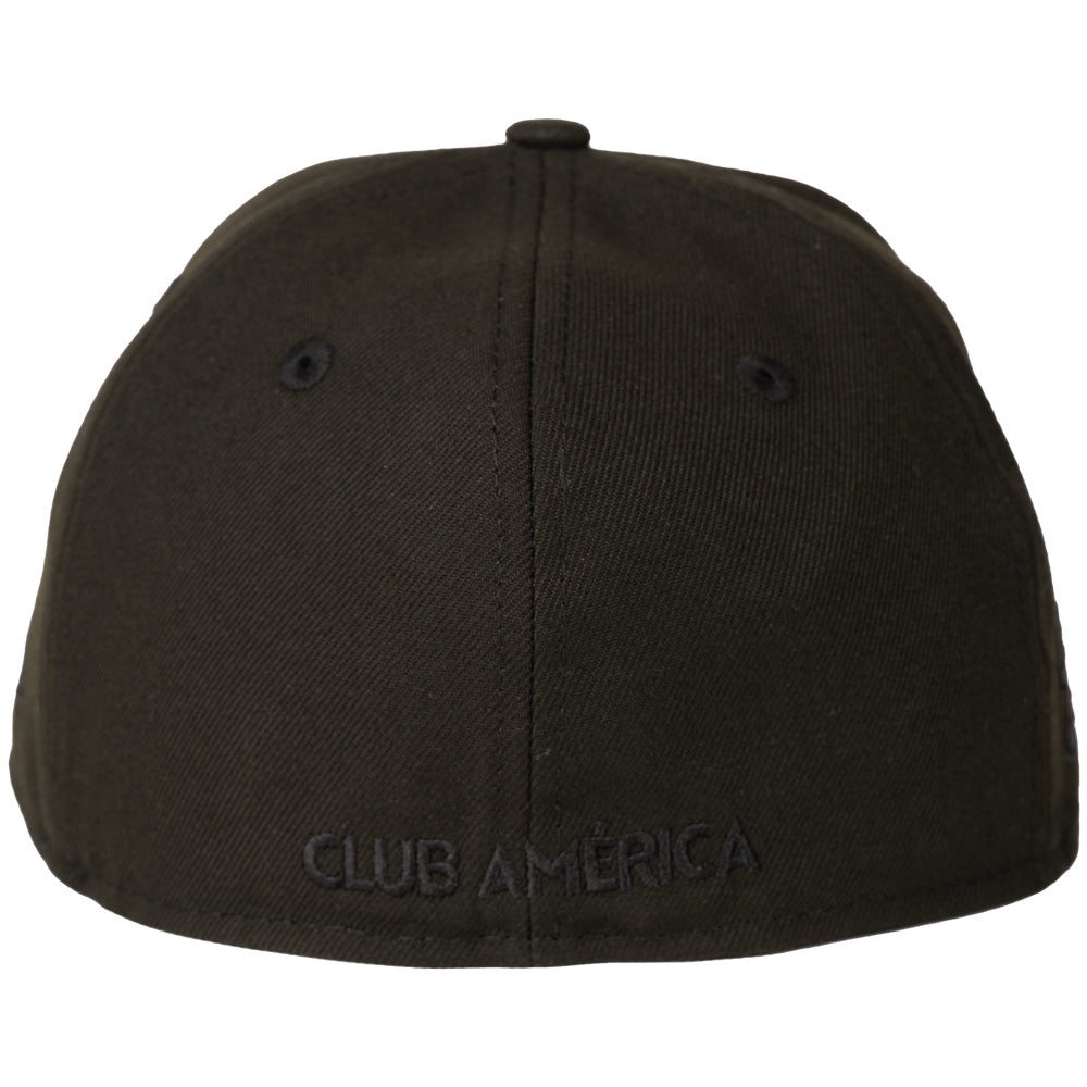 Club America New Era Black on Black 59FIFTY Fitted