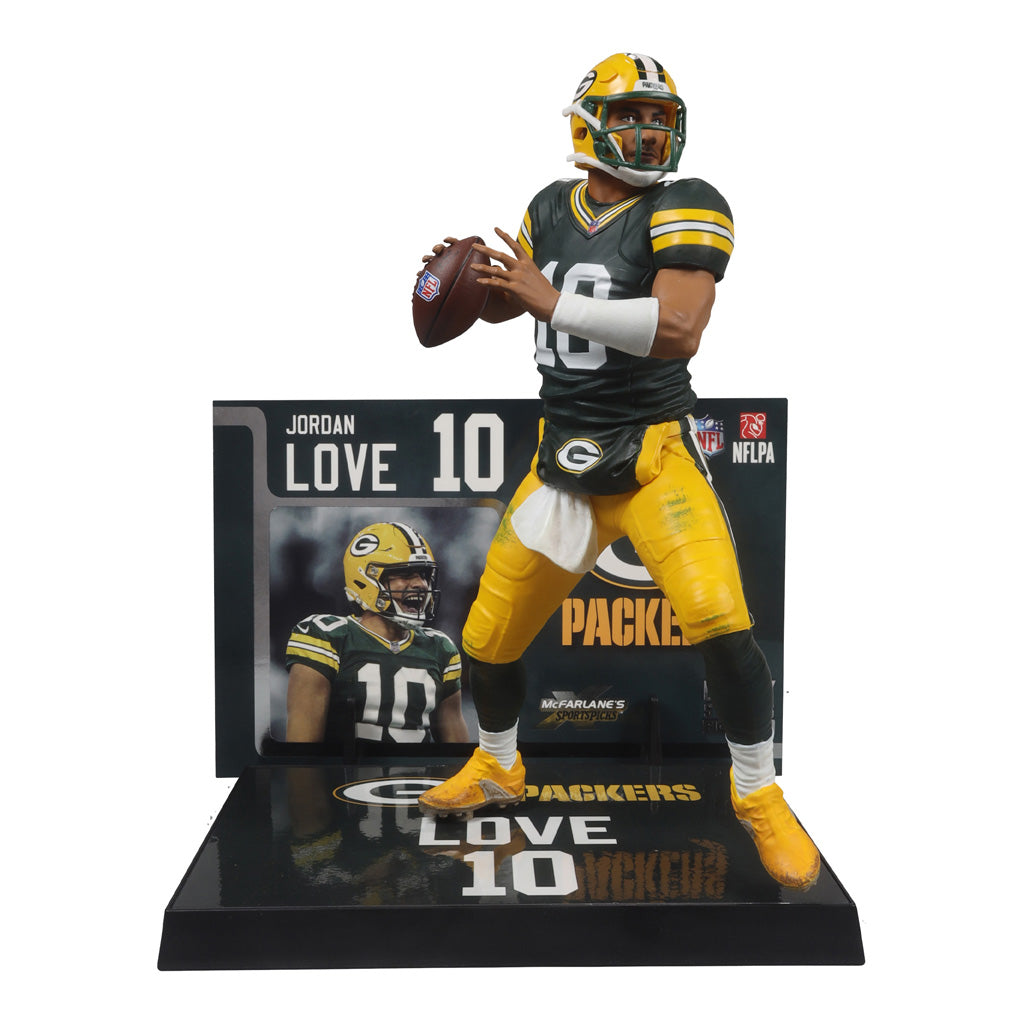 NFL Green Bay Packers Jordan Love McFarlane 7&quot; Collectible Figure