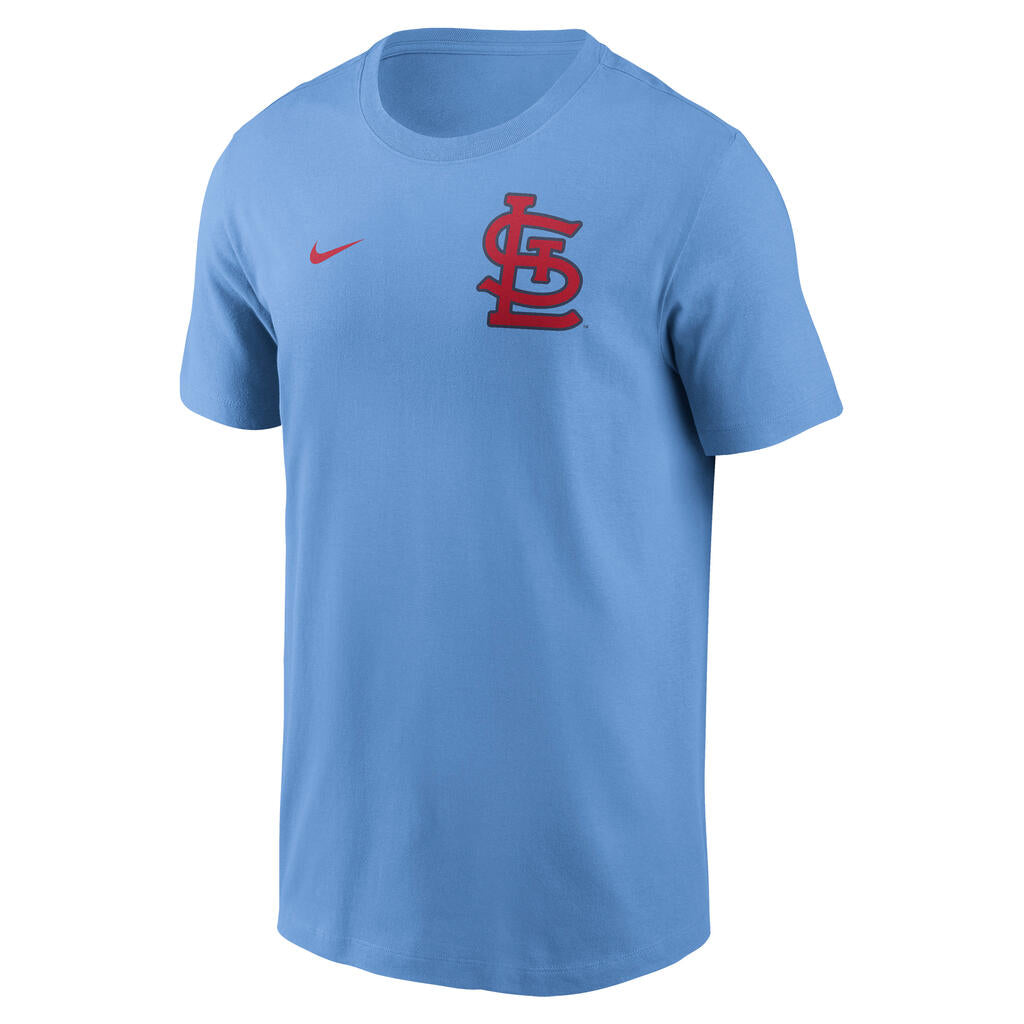 MLB St. Louis Cardinals Nike 2-Hit Cotton T-Shirt - Blue