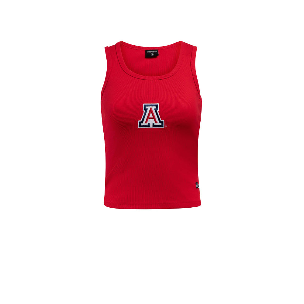 NCAA Arizona Wildcats Women&#39;s Hype &amp; Vice Primary Logo MVP Tank Top