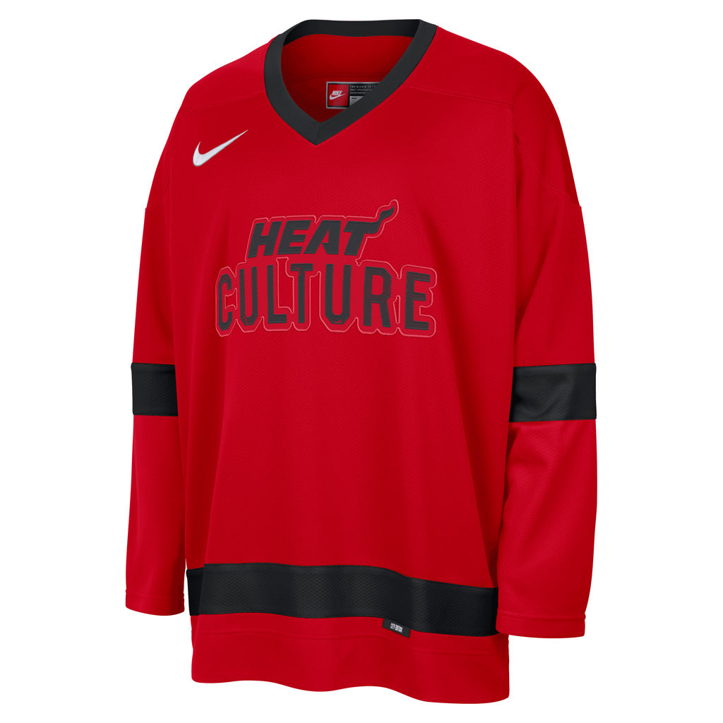 NBA Miami Heat Nike 2024/25 City Edition Hockey Jersey