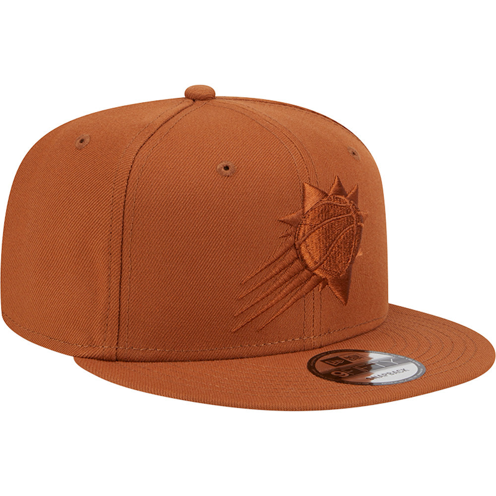 NBA Phoenix Suns New Era Earthly Brown 9FIFTY Snapback