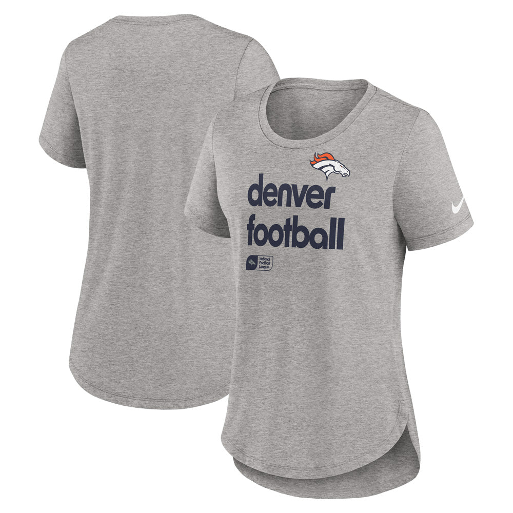 NFL Denver Broncos Women&#39;s Nike Triblend Fashion Tee