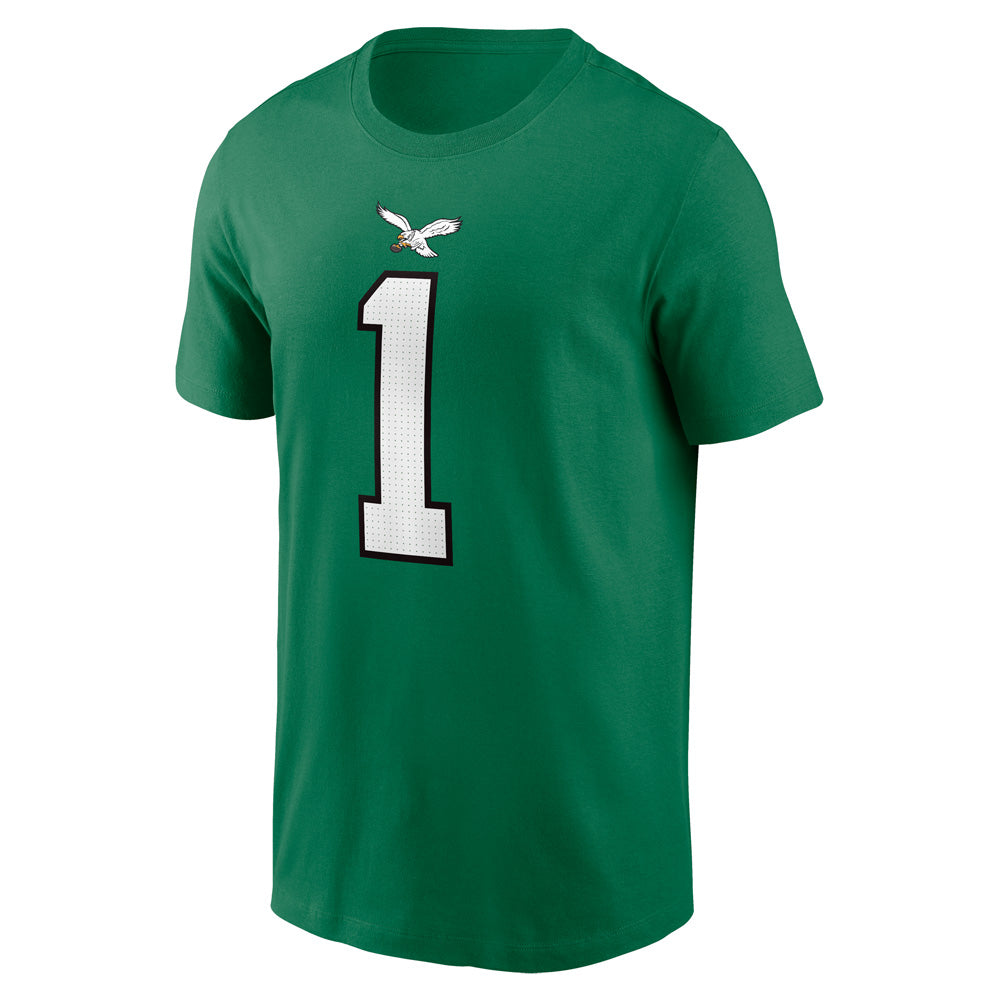 NFL Philadelphia Eagles Jalen Hurts Nike Alternate Player Pride Name &amp; Number Tee