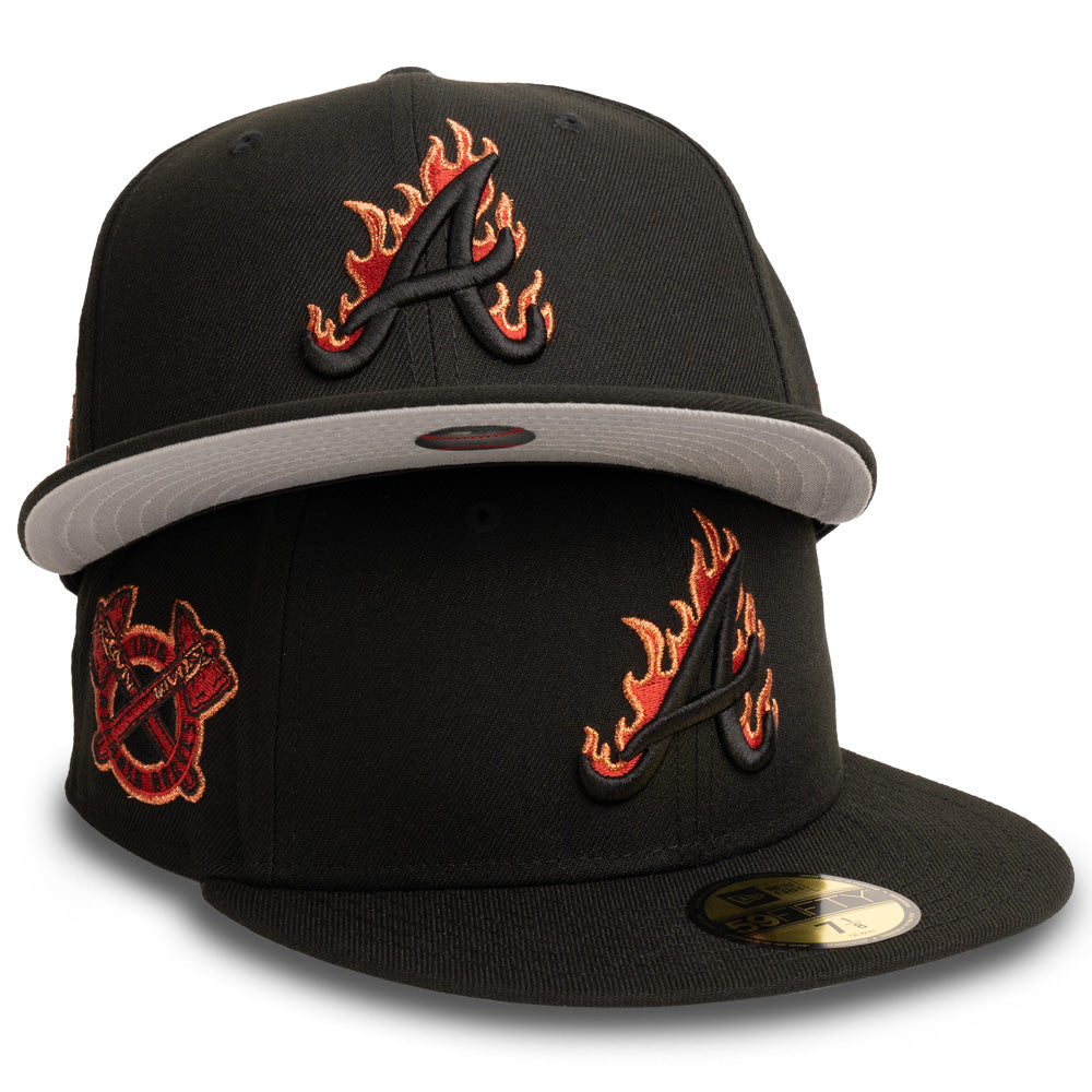 MLB Atlanta Braves New Era Fireman 59FIFTY Fitted Hat