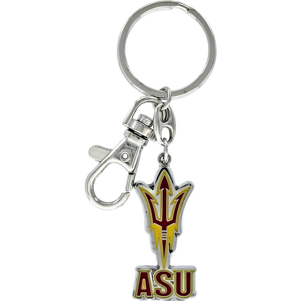 NCAA Arizona State Sun Devils Aminco Fork Logo Keychain