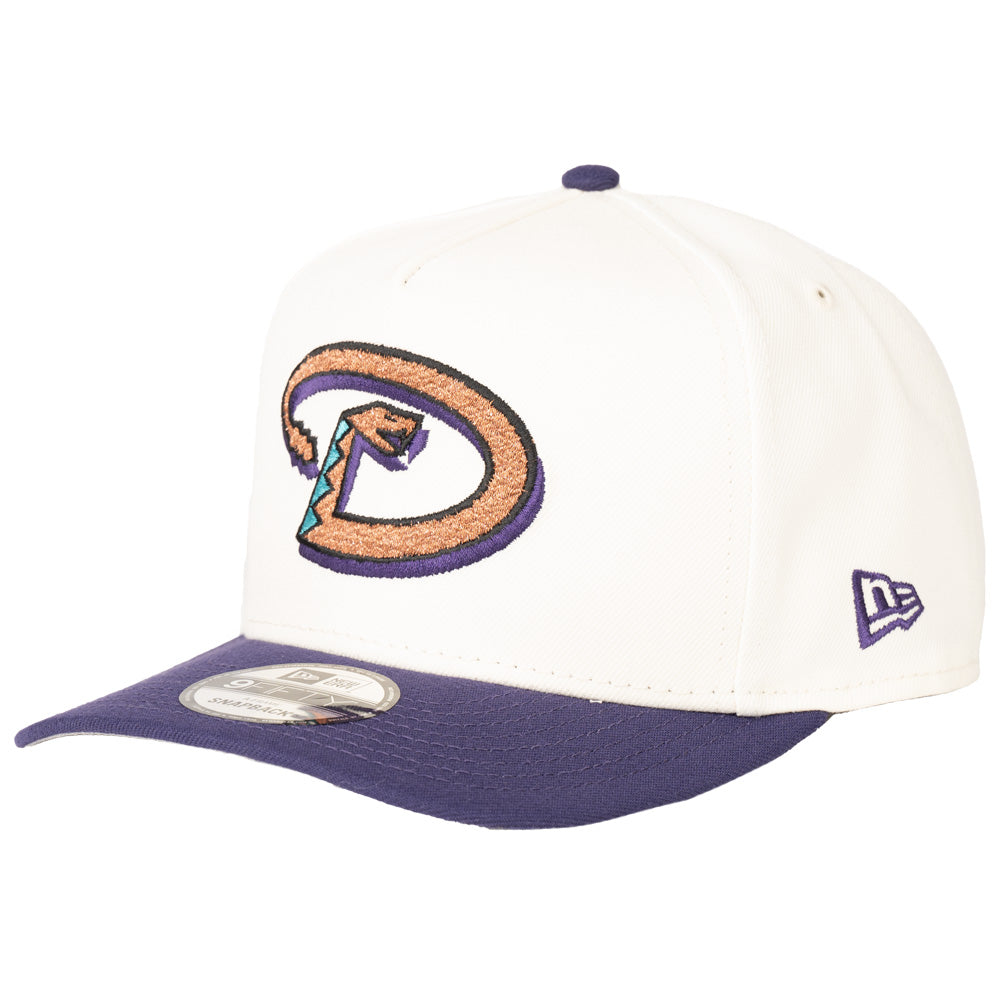 MLB Arizona Diamondbacks New Era Two-Tone Cooperstown Snakeskin A-Frame 9FIFTY Snapback