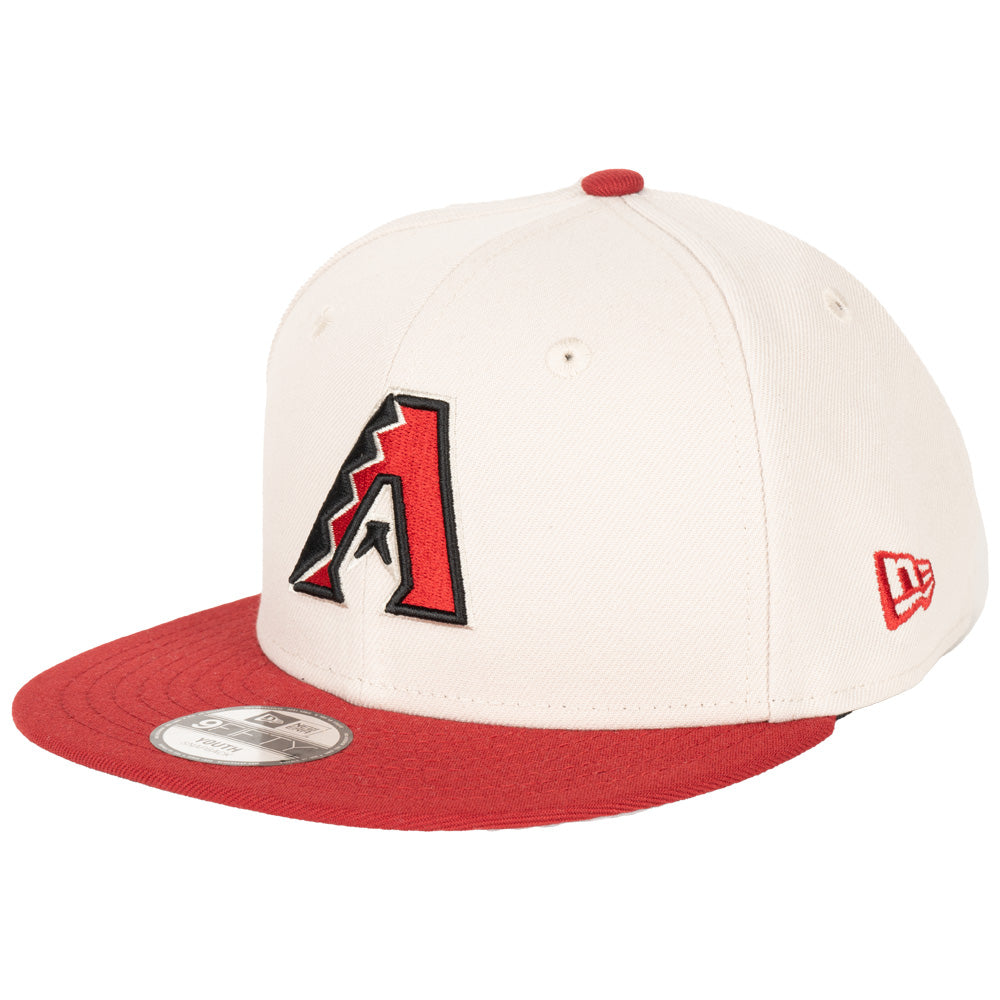 MLB Arizona Diamondbacks Youth New Era Two-Tone Stone 9FIFTY Snapback Hat