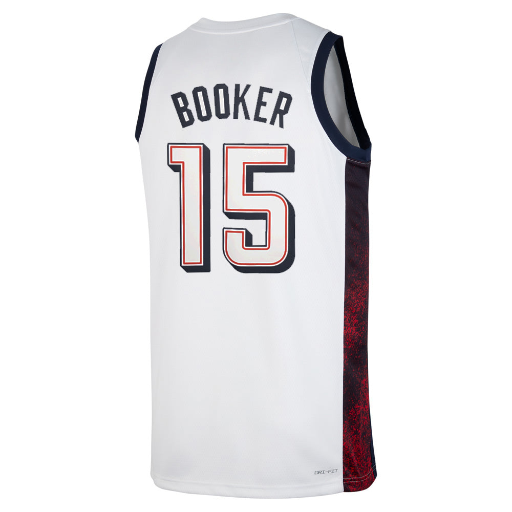 Team USA Devin Booker Nike 2024 Home Limited Jersey