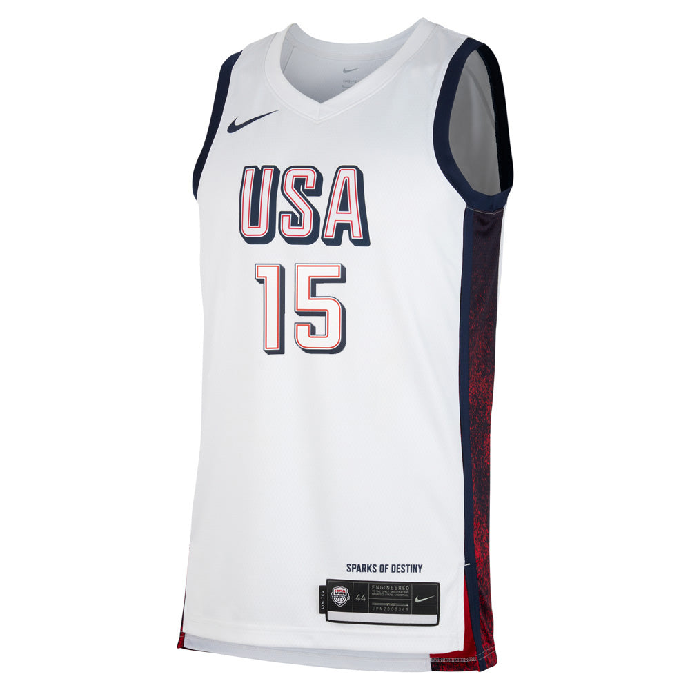 Team USA Devin Booker Nike 2024 Home Limited Jersey