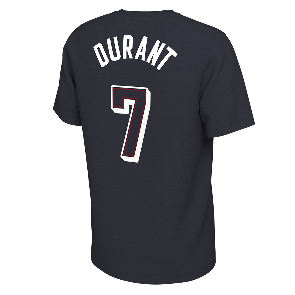 Team USA Kevin Durant Nike 2024 Olympics Name &amp; Number Tee