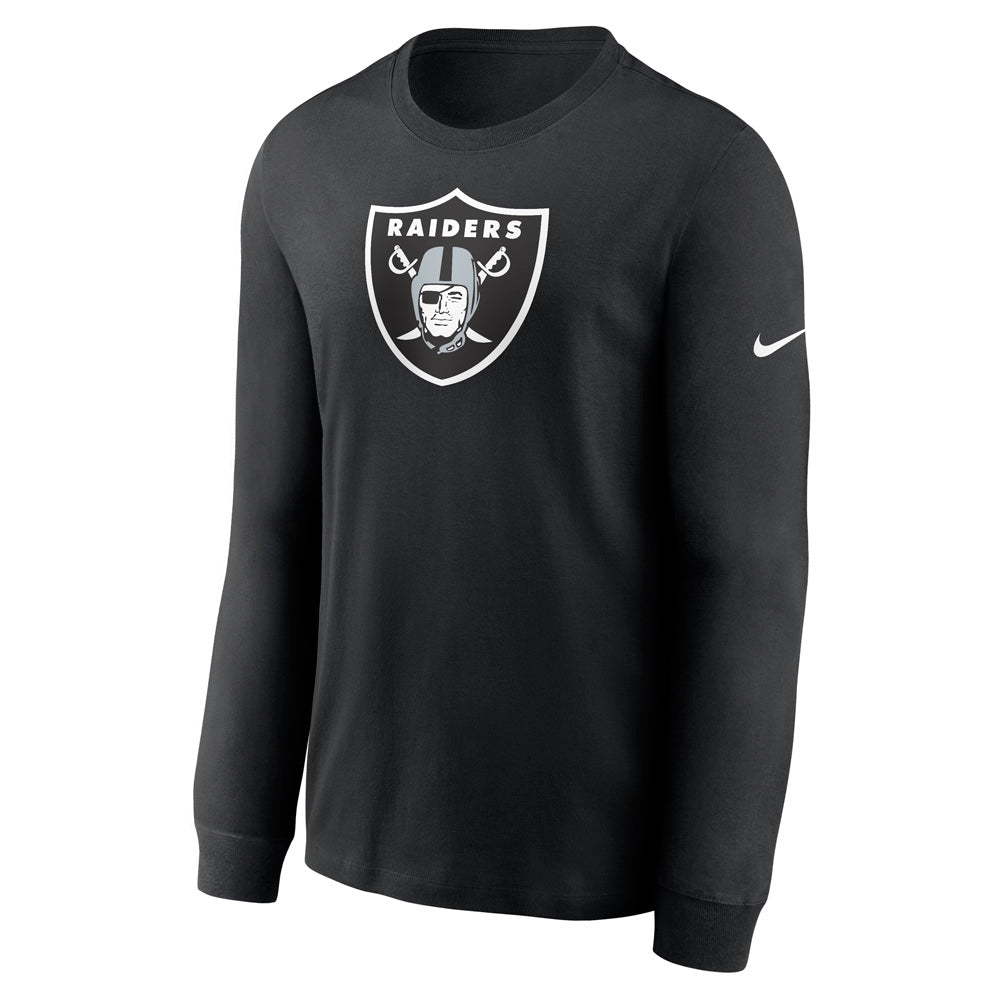 NFL Las Vegas Raiders Nike Logo Essential Long Sleeve Tee