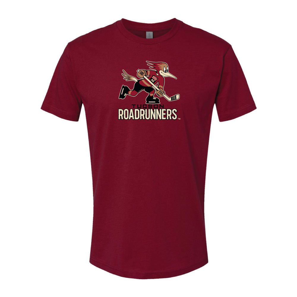 Tucson Roadrunners Primary Logo Stack Tee