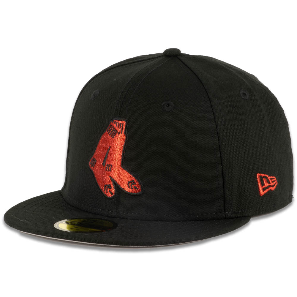 NFL Boston Red Sox New Era Metallic Red Logo 59FIFTY Fitted