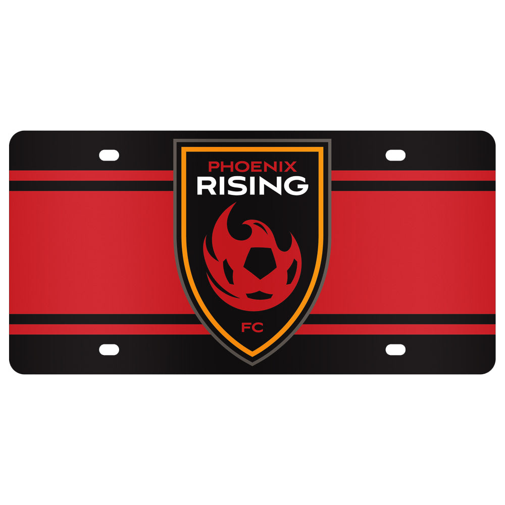 Phoenix Rising Acrylic License Plate