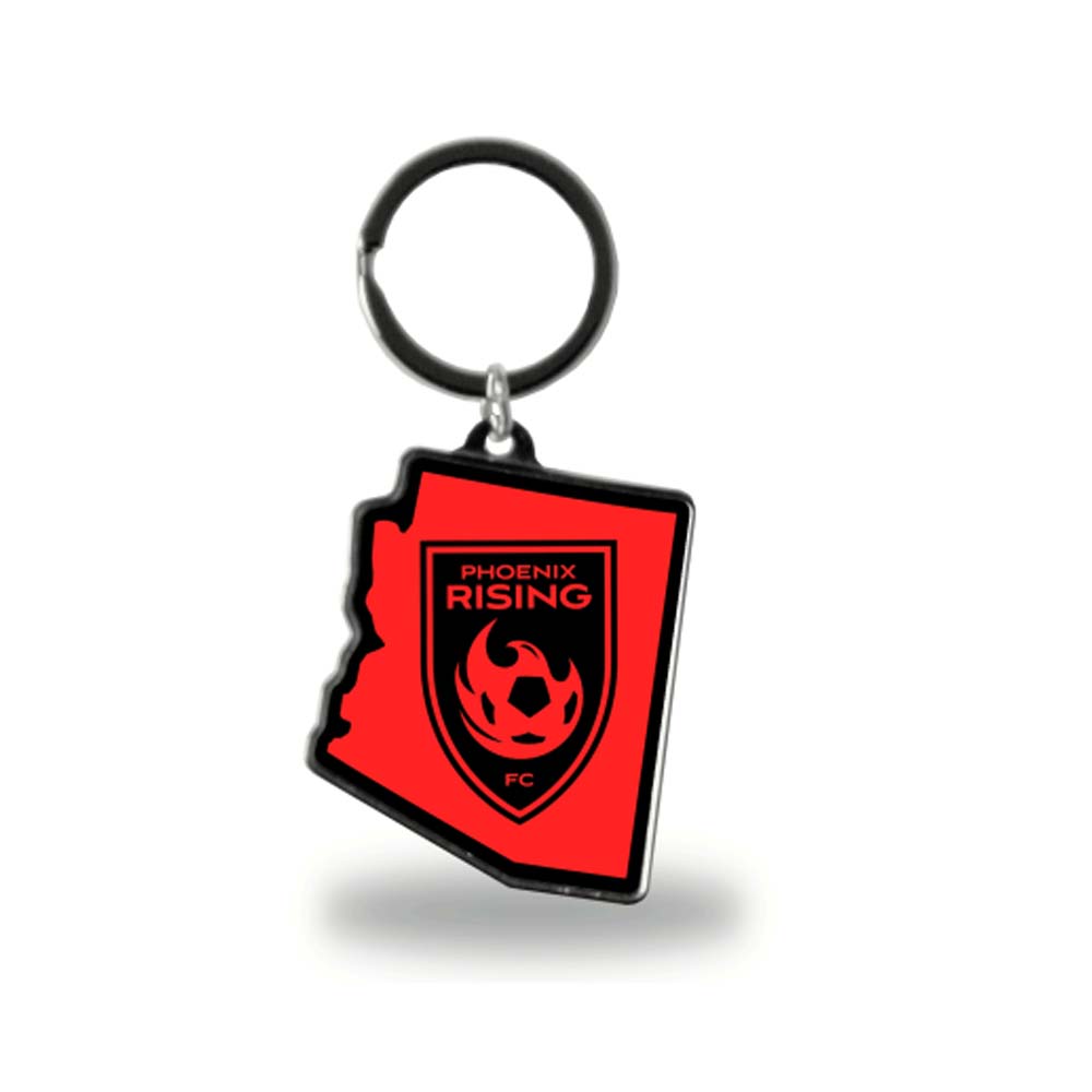 Phoenix Rising Rico State Streak Keychain