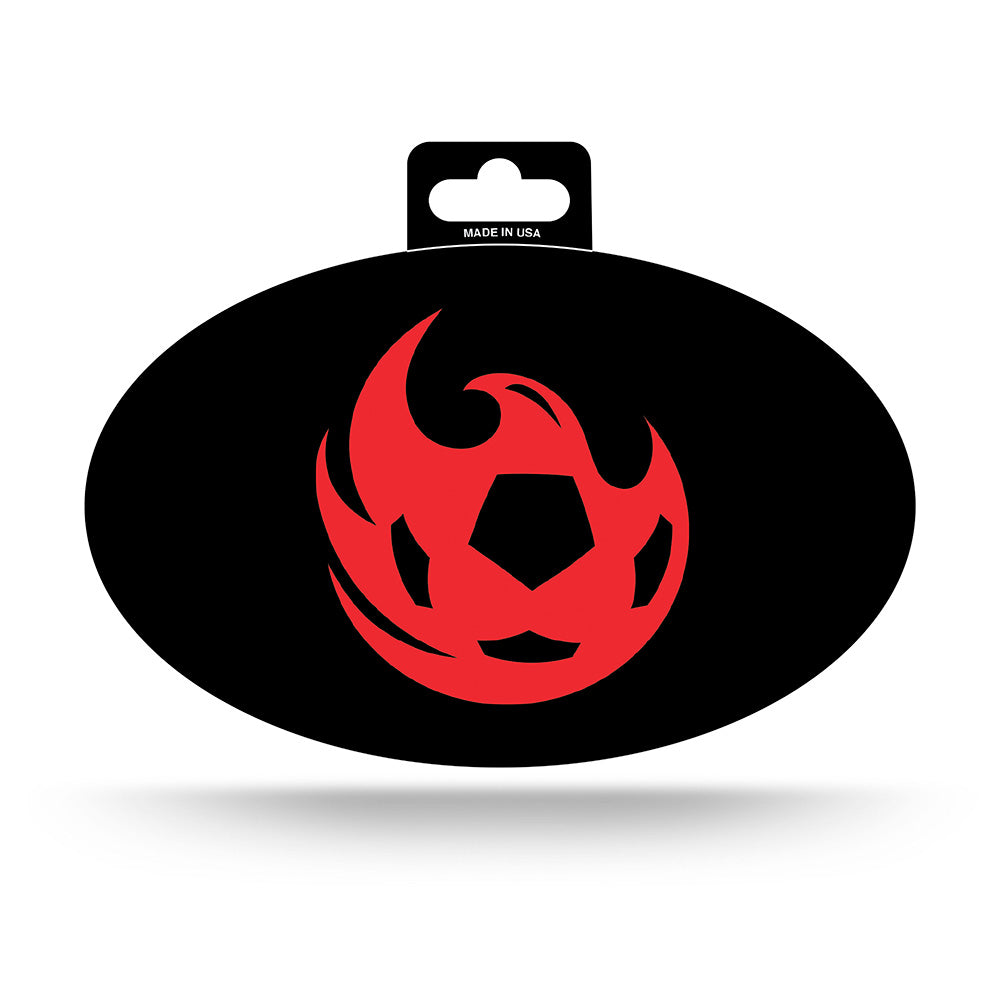 Phoenix Rising Rico Oval Sticker