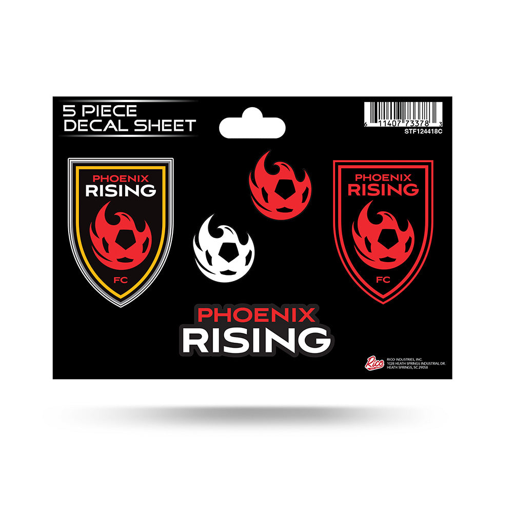 Phoenix Rising Rico 5 Pack Decal Sheet