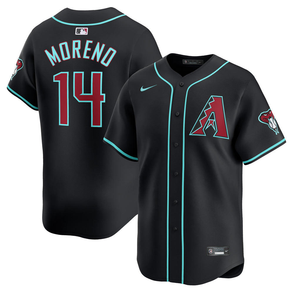 MLB Arizona Diamondbacks Gabriel Moreno Nike Alternate Limited Jersey