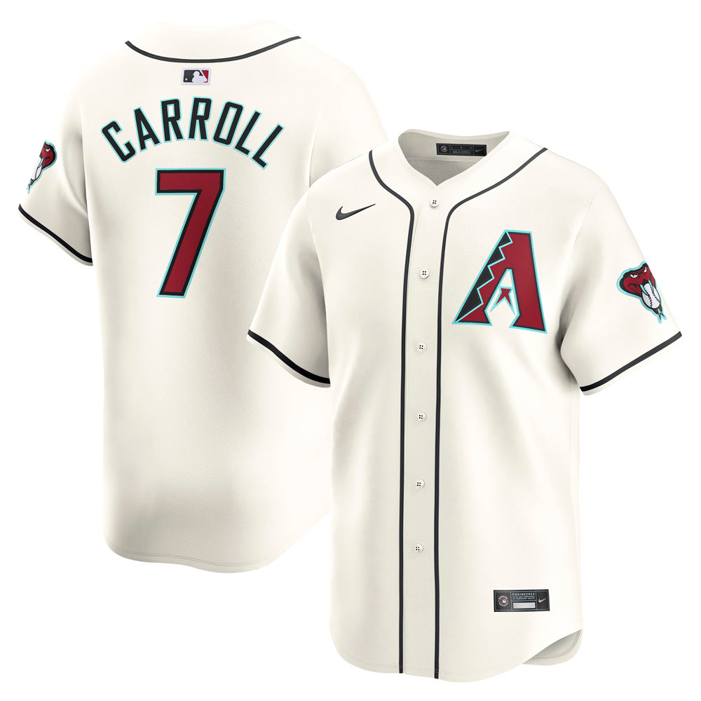 MLB Arizona Diamondbacks Corbin Carroll Nike Home Limited Jersey