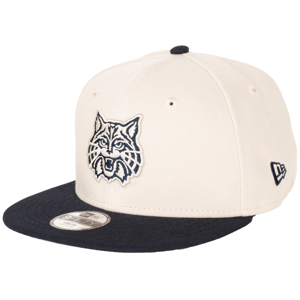 NCAA Arizona Wildcats Youth New Era Two-Tone Stone 9FIFTY Snapback Hat